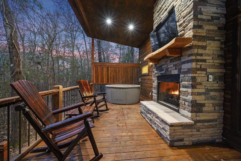 Diamond Cabin W/ Jet Shower & Secluded Back Deck! Broken Bow Ngoại thất bức ảnh